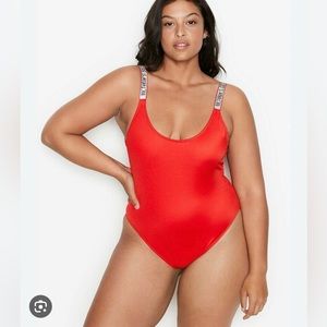Victoria’s Secret cardia one-piece rhinestone swimsuit